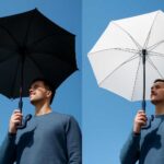 メンズ日傘は黒と白どっちが正解？UV対策と見た目を両立させるなら