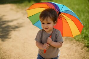 キッズ日傘は何歳から使える？子どもの紫外線対策の正解