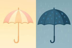 日傘と晴雨兼用傘の違いを徹底比較!選び方のコツを解説