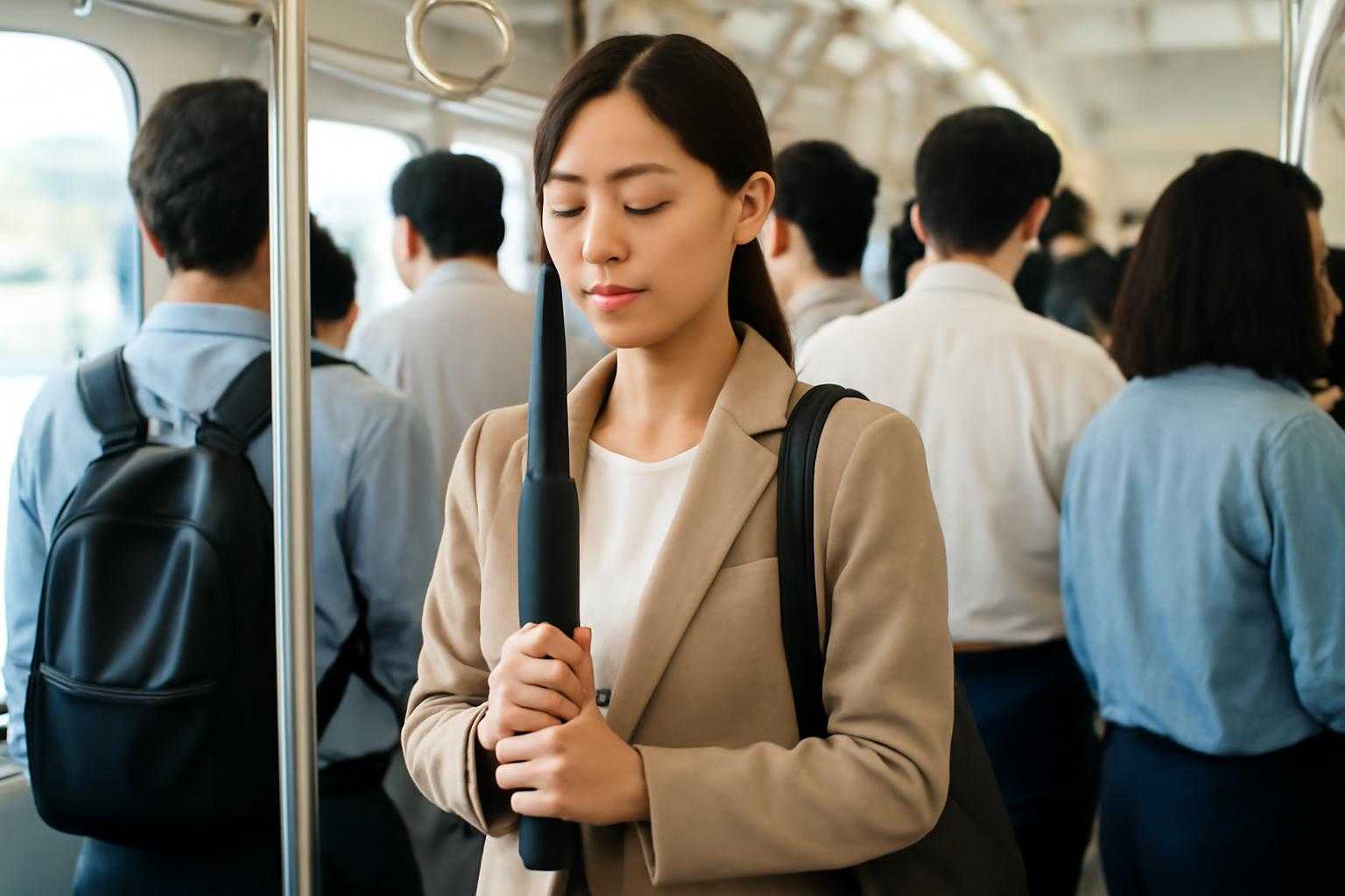 日傘を電車で持つときのマナー!他人に迷惑をかけない正しい持ち方とは
