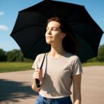 黒い日傘が暑い理由とは？実は涼しい使い方があった
