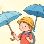 子供の日傘は手開きとワンタッチ、どっちが安全？選び方と失敗しないチェックポイント