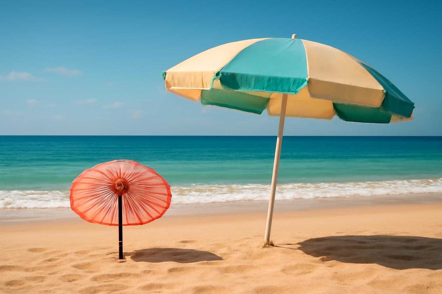 海水浴の日傘とビーチパラソルの違いは?安全性や使いやすさ、選び方を徹底比較